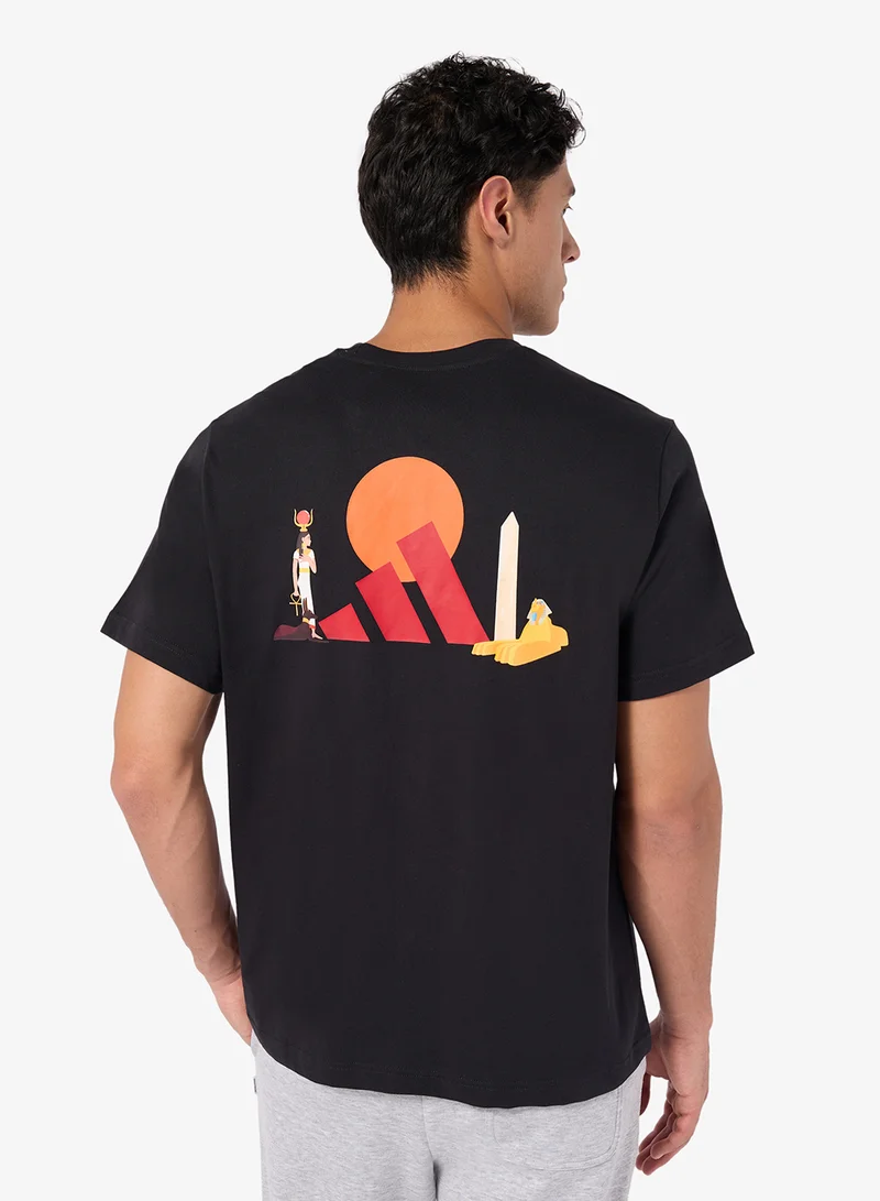 اديداس Egypt Pyramids T-Shirt
